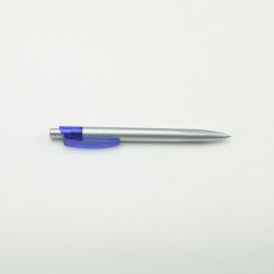 قلم بلاستيكي رصاصي- علاق أزرق